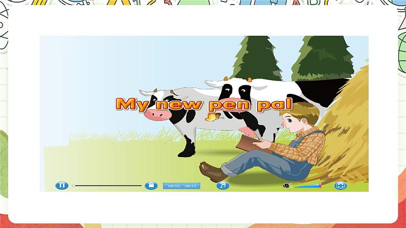 【核心素养新课标】Unit 4 I have a pen pal PB let's learn课件＋单元教案＋素材02