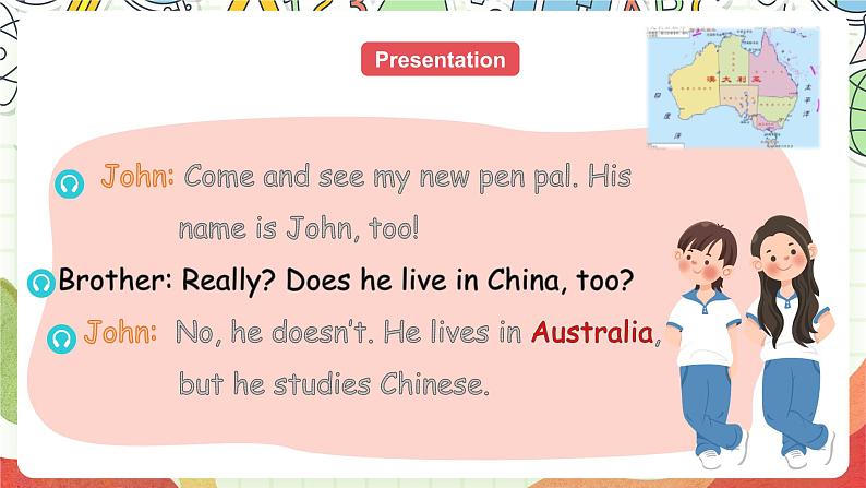 【核心素养新课标】Unit 4 I have a pen pal PB let's learn课件＋单元教案＋素材06