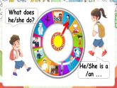 【核心素养新课标】Unit 5 What does he do PB let's learn课件＋单元教案＋素材