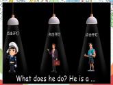 【核心素养新课标】Unit 5 What does he do PB let's talk课件＋单元教案＋素材
