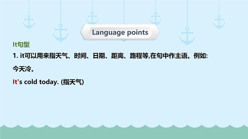 六年级下册英语课件-小学语法英语专题精讲 it句型   全国通用02