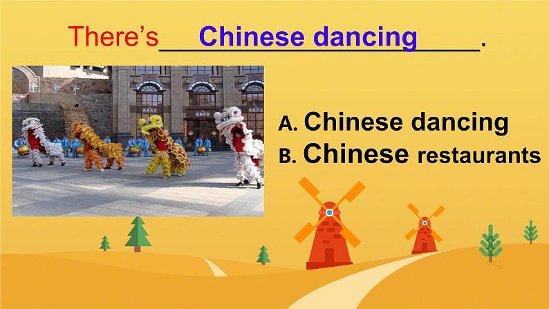 Module2unit1 There's Chinese dancing（课件+教案+素材）外研版三起六年级上册07