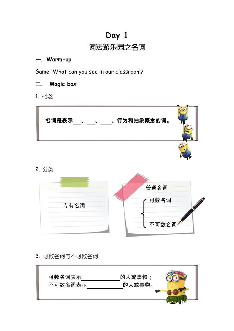 译林英语小升初语法讲义第3页