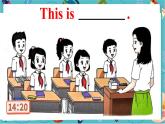 【2024新教材】譯林版英語三年級上冊Unit4 This is my friend Lead in and cartoon time 課件+素材