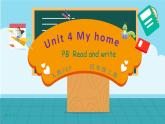 Unit 4 My home PB Read and write &PC story time課件+單元整體教案+動畫素材