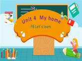 Unit 4 My home PB let's learn課件+單元整體教案+動畫素材