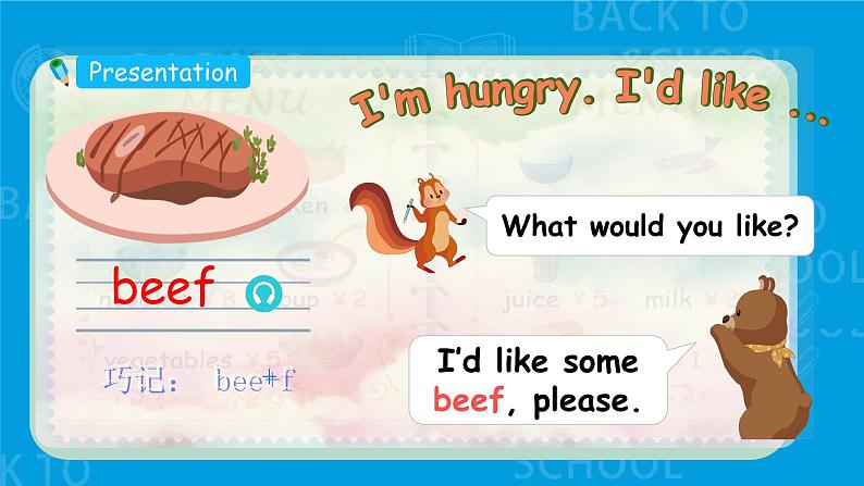 Unit 5 Dinner's ready PA Let's learn 课件+单元整体教案+动画素材07