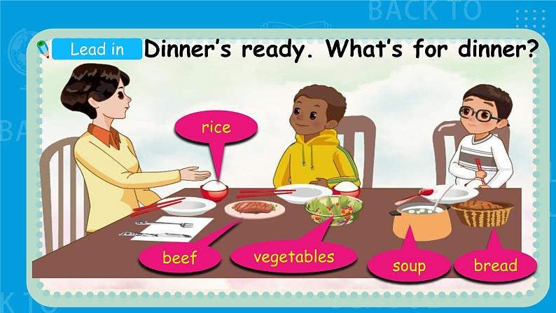 Unit 5 Dinner's ready PB Let's learn 课件+单元整体教案+动画素材06