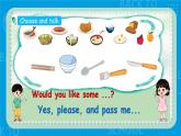 Unit 5 Dinner's ready PB let's talk课件+单元整体教案+动画素材