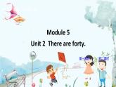 外研版英語五年級上冊 M5 Unit 2  There are forty PPT課件+教案+練習(xí)