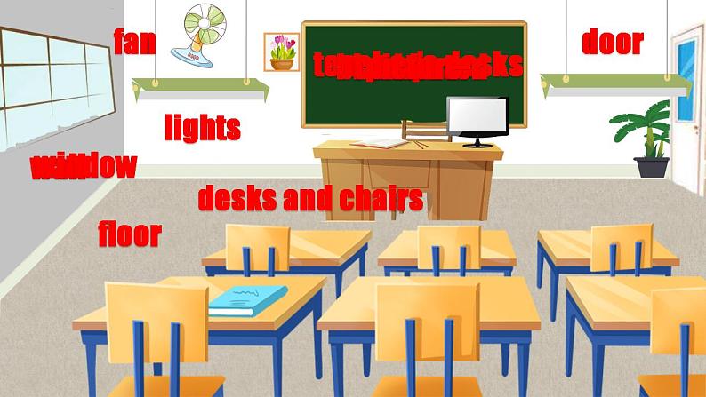 人教PEP版小学英语四年级上册Unit1 My classroom B read and write & C story time课件+教案+练习+资源04