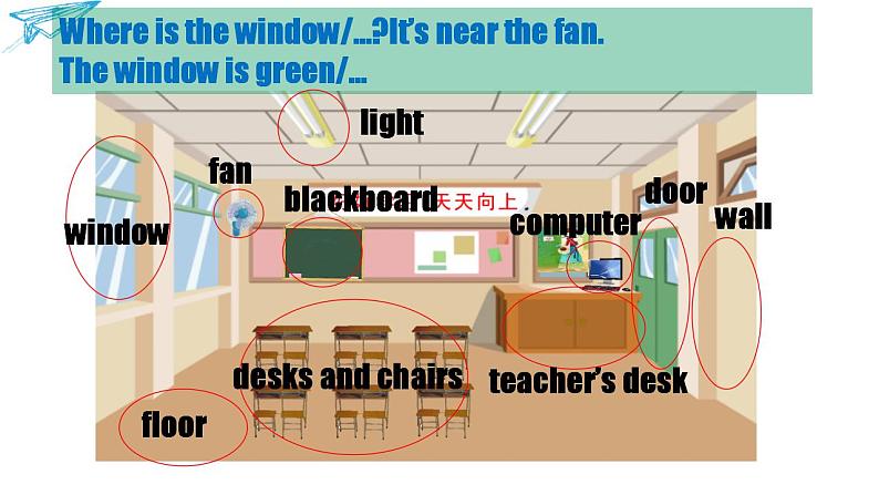 人教PEP版小学英语四年级上册Unit1 My classroom B read and write & C story time课件+教案+练习+资源05