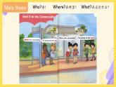 Unit 4 In the Community  Lesson 1（课件）-2024-2025学年人教新起点版英语二年级上册1