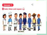 Unit 6 Jobs Lesson 1（課件）-2024-2025學(xué)年人教新起點版英語四年級上冊