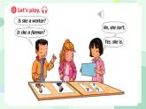 Unit 6 Jobs Lesson 1（課件）-2024-2025學(xué)年人教新起點版英語四年級上冊