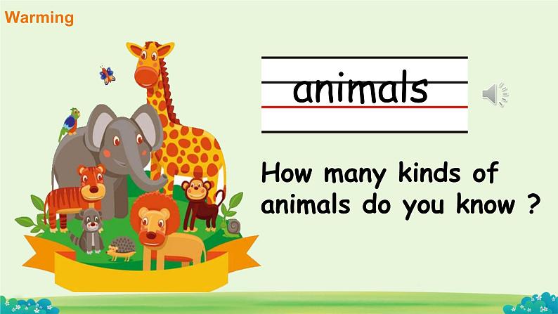 Unit 3 Animals Lesson 1（课件）-2024-2025学年人教新起点版英语五年级上册03