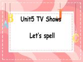 Unit 5 TV Shows Lesson 1（课件）-2024-2025学年人教新起点版英语五年级上册