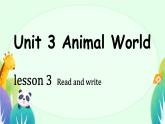 Unit 3 Animal World story（課件）-2024-2025學(xué)年人教新起點(diǎn)版英語六年級上冊