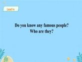 Unit 5 Famous People story（課件）-2024-2025學(xué)年人教新起點(diǎn)版英語(yǔ)六年級(jí)上冊(cè)