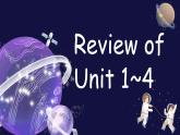 Review of Unit 1~4（課件）-2024-2025學(xué)年人教新起點(diǎn)版英語(yǔ)一年級(jí)上冊(cè)