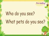 Unit 4 Pets Story Time（課件）-2024-2025學(xué)年人教新起點(diǎn)版英語三年級上冊