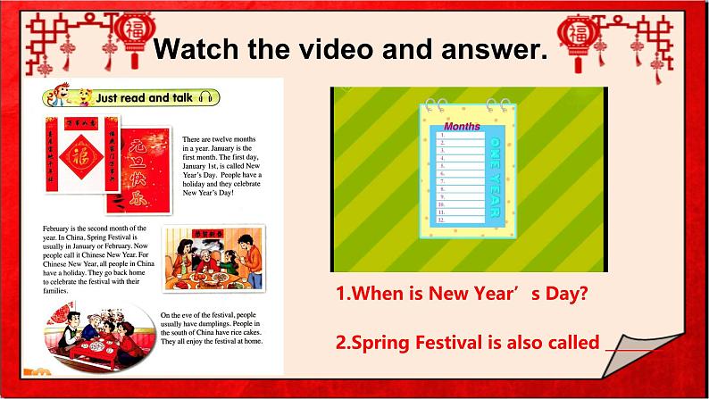 Unit 4 January is the first month. Lesson 19&20（课件）-2024-2025学年人教精通版英语六年级上册08