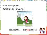 外研版英语四年级上册Module 2 Unit 1 《She's reading a book 》课件
