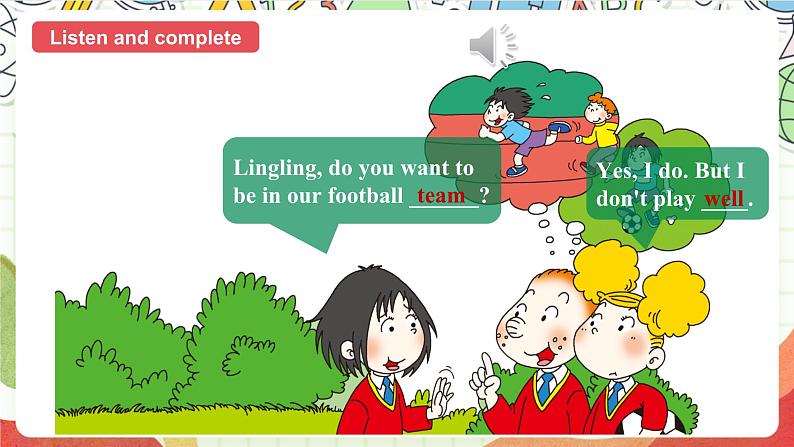 外研版英语五年级上册 Module 6 Unit 1 《You can play football well 》课件+单元整体教学设计04