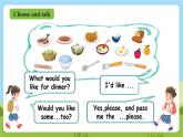 人教版英语四年级上册Unit 5 《Dinner's ready PB Read and write &PC story tim》课件+单元整体教案+动画素材