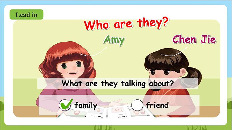 人教版英语四年级上册Unit 6 《Meet my family PA Let's talk》课件+单元整体教案+动画素材06