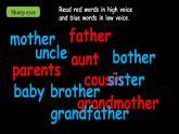 人教版英语四年级上册Unit 6 《Meet my family PB Let's learn》 课件+单元整体教案+动画素材