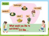 人教版英语五年级上册Unit 3 《What would you like PB Let's learn 》课件+单元整体教案+动画素材
