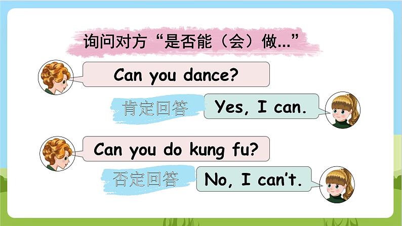 人教版英语五年级上册Unit 4 《What can you do PB Let's learn 》课件+单元整体教案+动画素材08