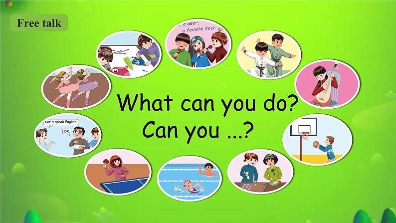 人教版英语五年级上册Unit 4 《What can you do PB Let's talk》 课件+单元整体教案+动画素材05