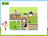 人教版英语六上Unit 1《 How can I get there PA Let's talk》课件+教案+动画素材
