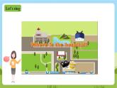 人教版英语六上Unit 1 《How can I get there PB Let's learn》 课件+练习+动画素材