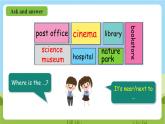 人教版英语六上Unit 1 《How can I get there PB Let's learn》 课件+练习+动画素材