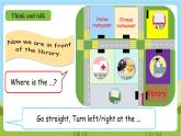 人教版英语六上Unit 1 《How can I get there PB Let's talk》 课件+教案+动画素材