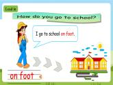 人教版英语六上Unit 2《 Ways to go to school PA Let's learn 》课件+教案+动画素材