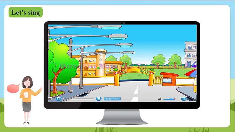 人教版英语六上Unit 2《 Ways to go to school PA Let's learn》 课件+练习+动画素材02
