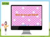 人教版英语六上Unit 2 《Ways to go to school  PB Let's learn 》课件+练习+动画素材