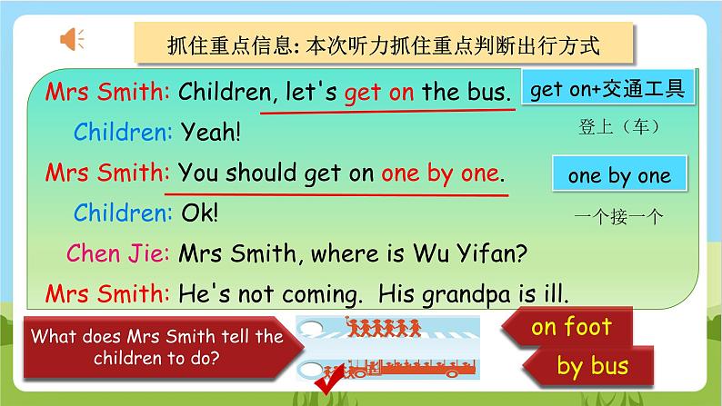 人教版英语六上Unit 2 《Ways to go to school PB Let's talk》课件+教案+练习+动画素材06