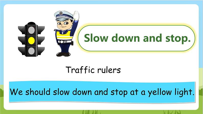 人教版英语六上unit 2 《ways to go to school PB let's talk 》课件+练习+动画素材04