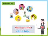 人教版英語(yǔ)六上Unit 4《 I have a pen pal PA Let's talk》課件+教案+動(dòng)畫素材