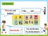 人教版英语六上Unit 4《 I have a pen pal PB Read and write》 课件+练习+动画素材