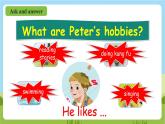 人教版英语六上Unit 4《 I have a pen pal PB let's talk》课件+练习+动画素材