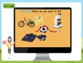 人教版英语六上Unit 5《What does he do PA let's talk》 课件+练习+动画素材