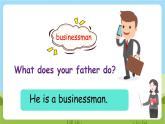 人教版英语六上Unit 5《What does he do PB Let's learn 》课件+练习+动画素材