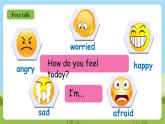 人教版英语六上Unit 6《 How do you feel PA let's talk》课件+练习+动画素材