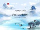 M3u2wWhat's your hobby(课件+教案+素材）外研版三年级起点六年级上册